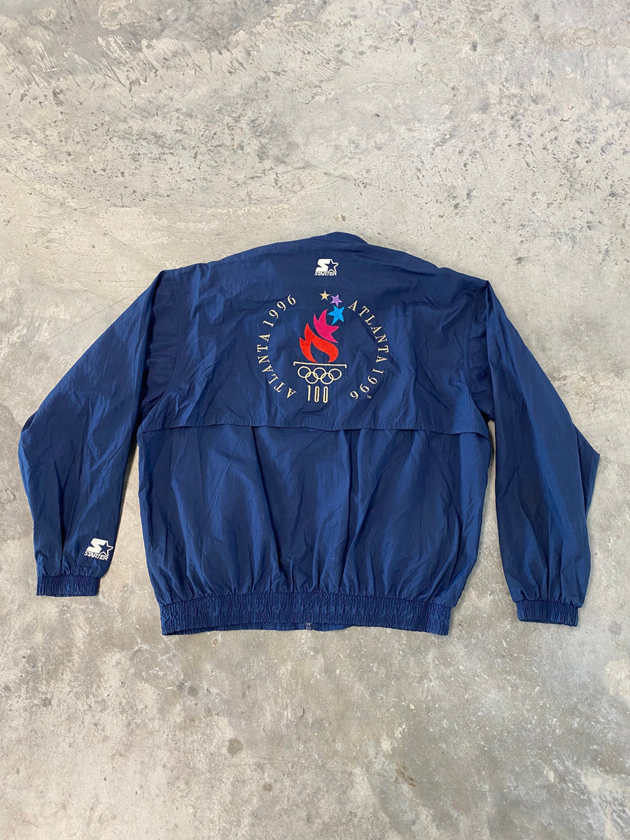 Vintage 1996 Atlanta Olympics Windbreaker Size Large