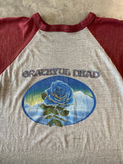 Vintage 1978 Grateful Dead 3/4 Sleeve T-Shirt Size Small