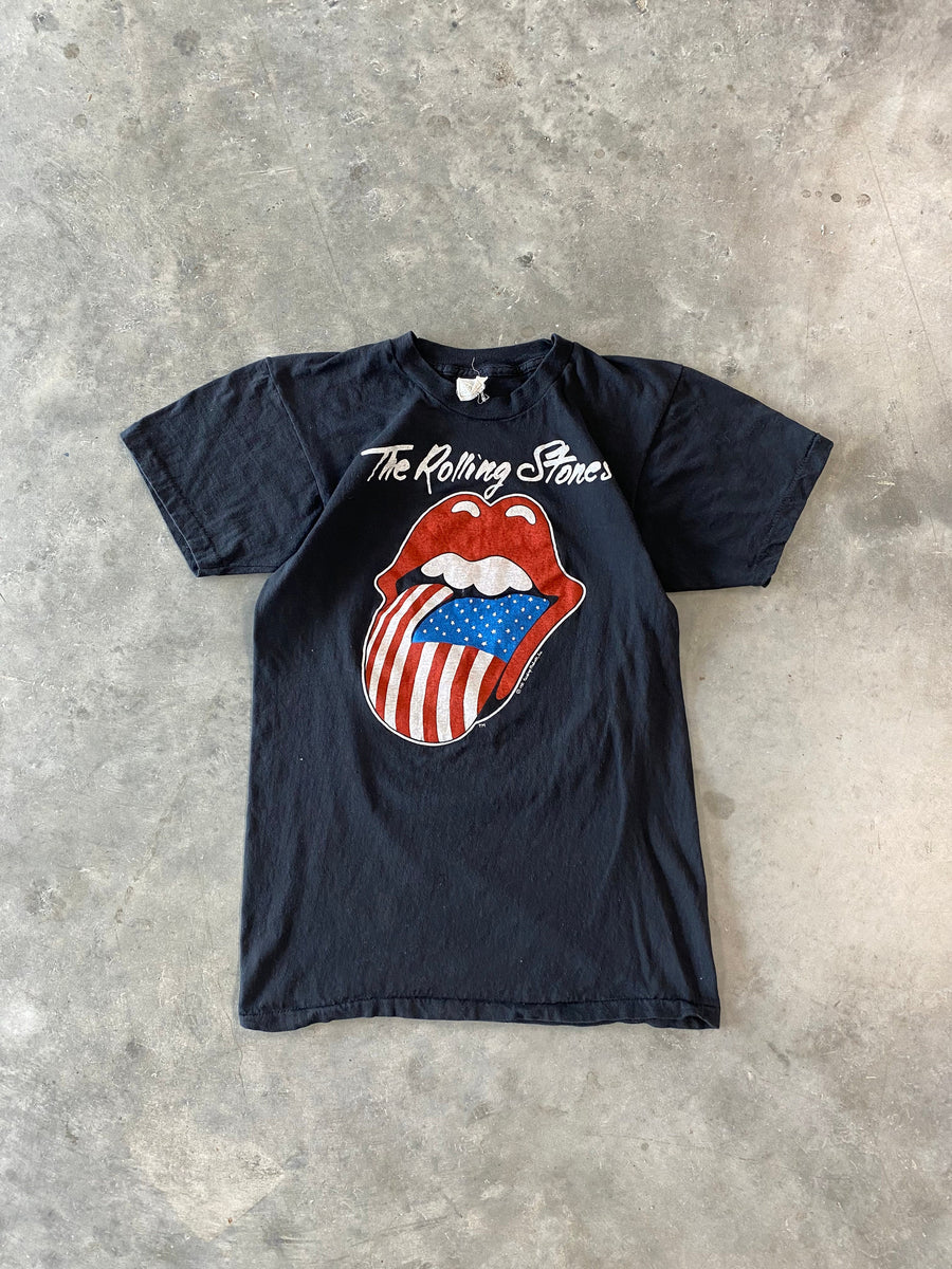 Vintage 1981 Rolling Stones Tour T-Shirt Size Small