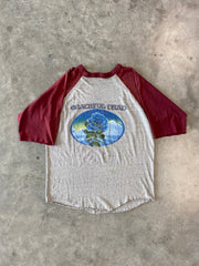 Vintage 1978 Grateful Dead 3/4 Sleeve T-Shirt Size Small