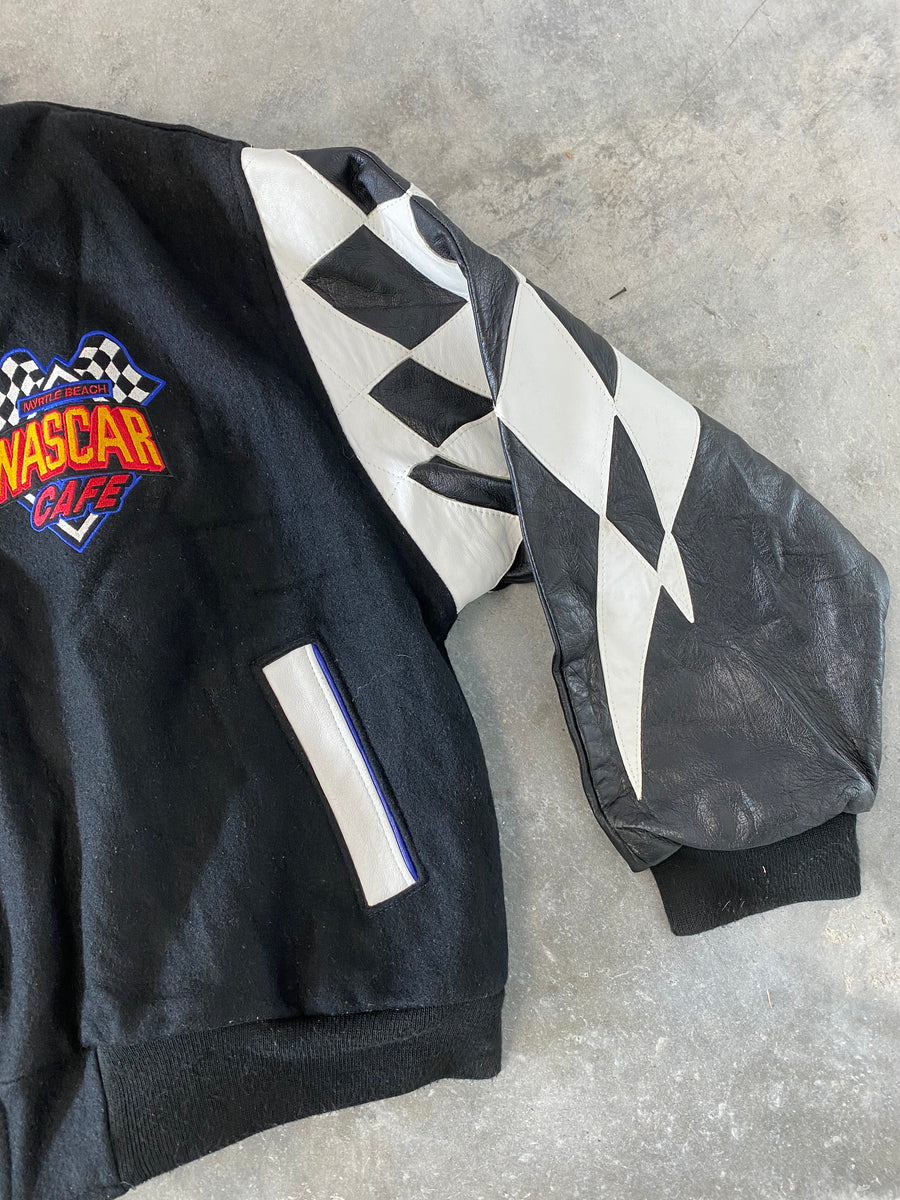 Vintage 90s Nascar Cafe Myrtle Beach Jacket Size Large